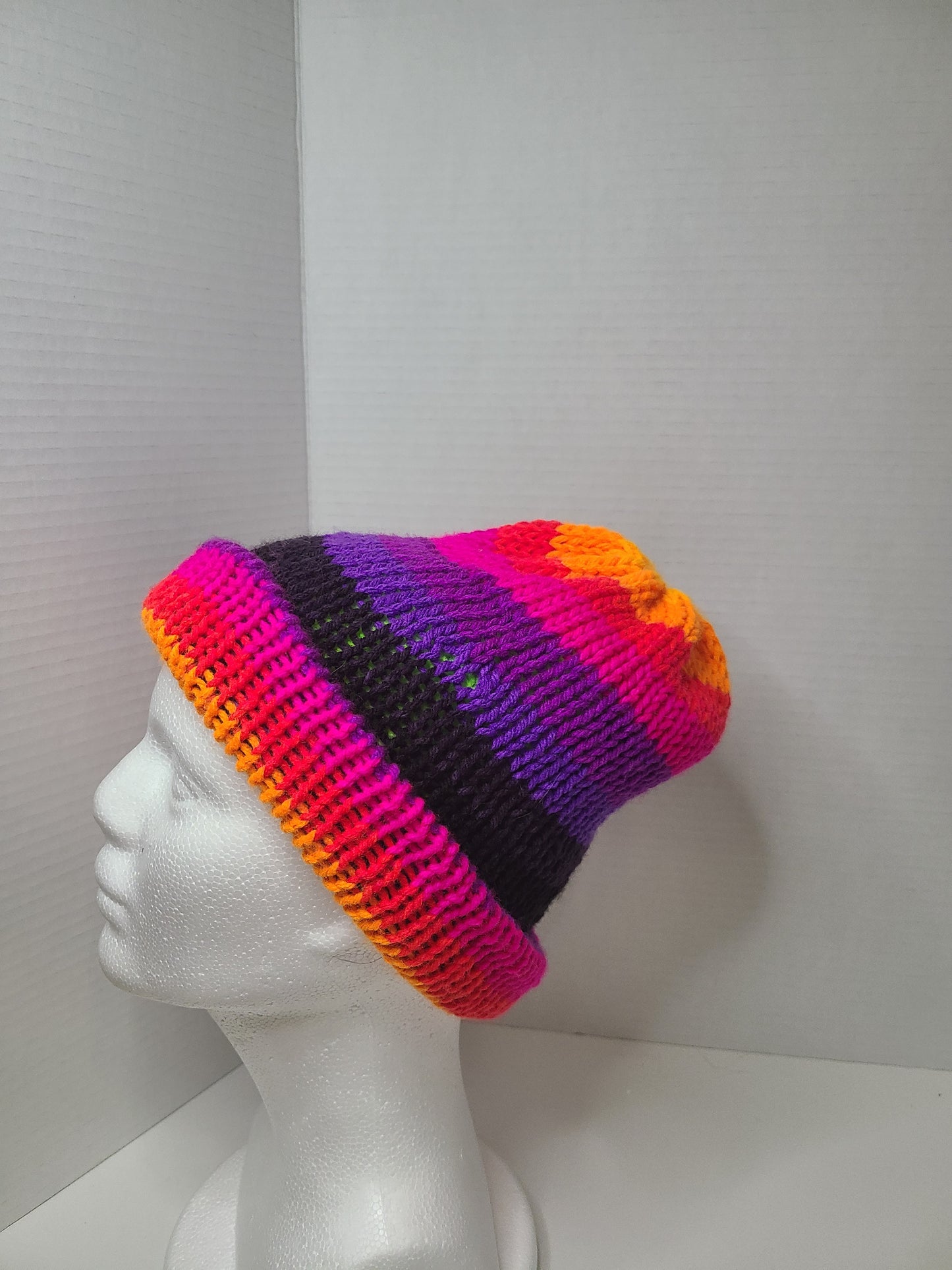 Reversible Knit Hat