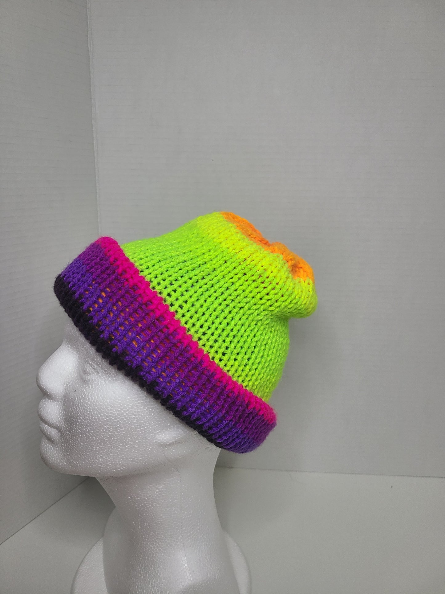 Reversible Knit Hat